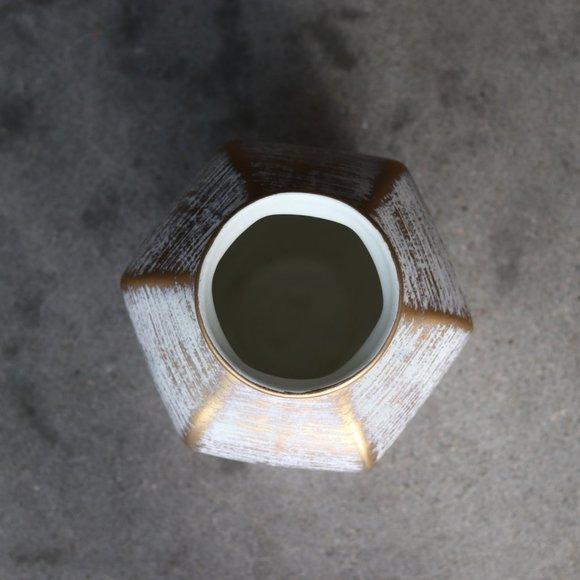 Mid Century Modern Royal Haeger 22K Gold Tweed - Picture 2 of 4